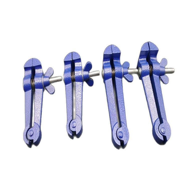 Compact Handheld Mini Bench Vise Pliers with Fixed Clamp, Cast Steel