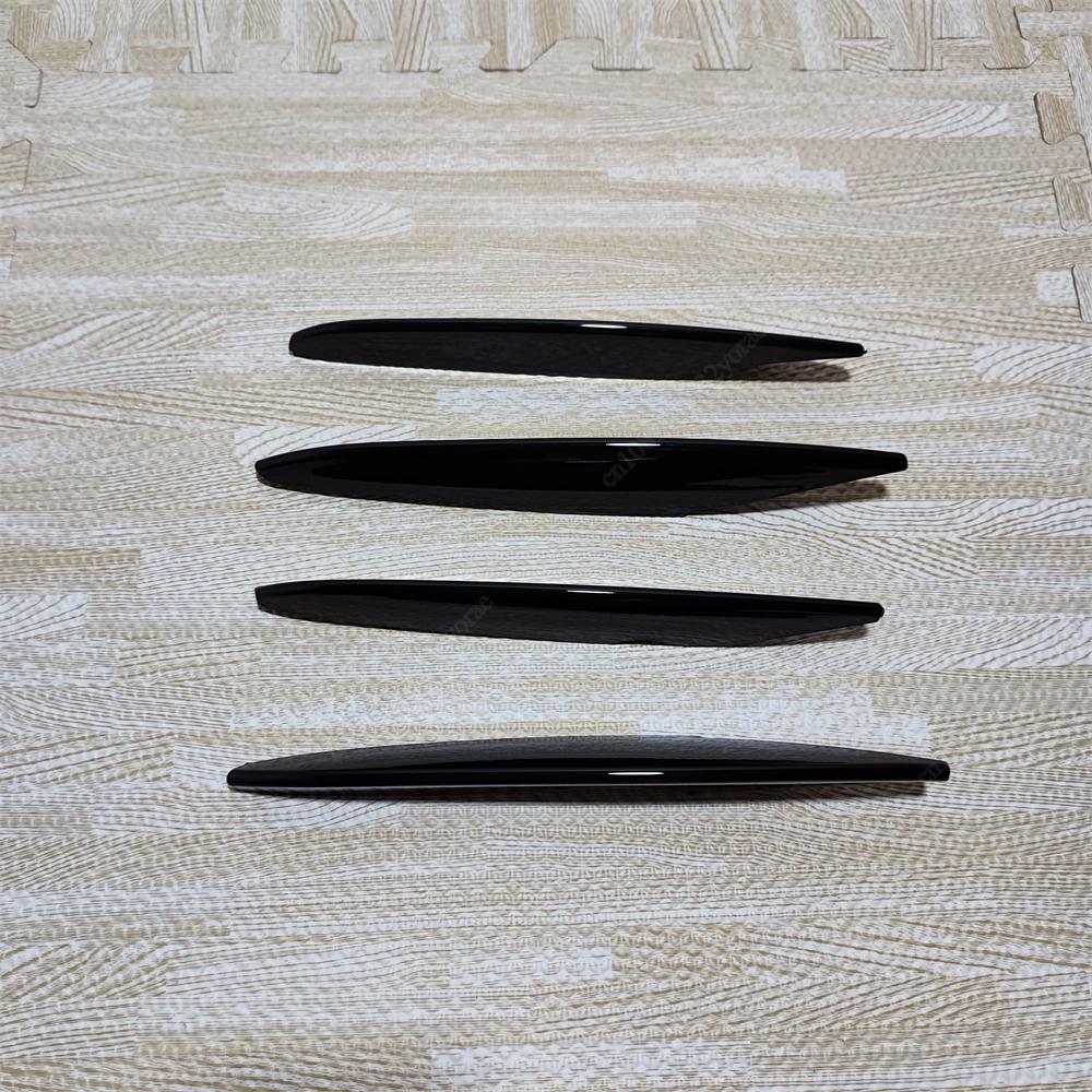 For Mercedes Benz GLC Class X253 GLC260 300 GLC43 AMG 2016-2019 Front Bumper Splitter Spoiler Fog Light Trim Wind Knife Bodykits