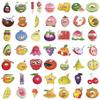 50 Cartoon Fruit Family Graffiti Stickers Decorate Guitar Suitcase DIY Creative Waterproof Stickers