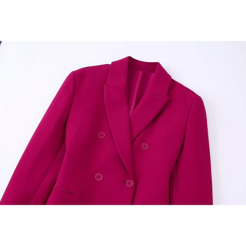 Kaslead New Arrival Women's Fashion Style Fashion Double Breasted Suit Outwear Style Dress 8644434