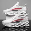 Men's shoes mesh casual shoes men's lightweight low-top running sneakers platform-soled trendy blade sneakers