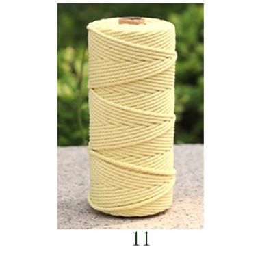 Braided Rope 2mm 3mm 4mm 5mm Cotton Tassel Thread