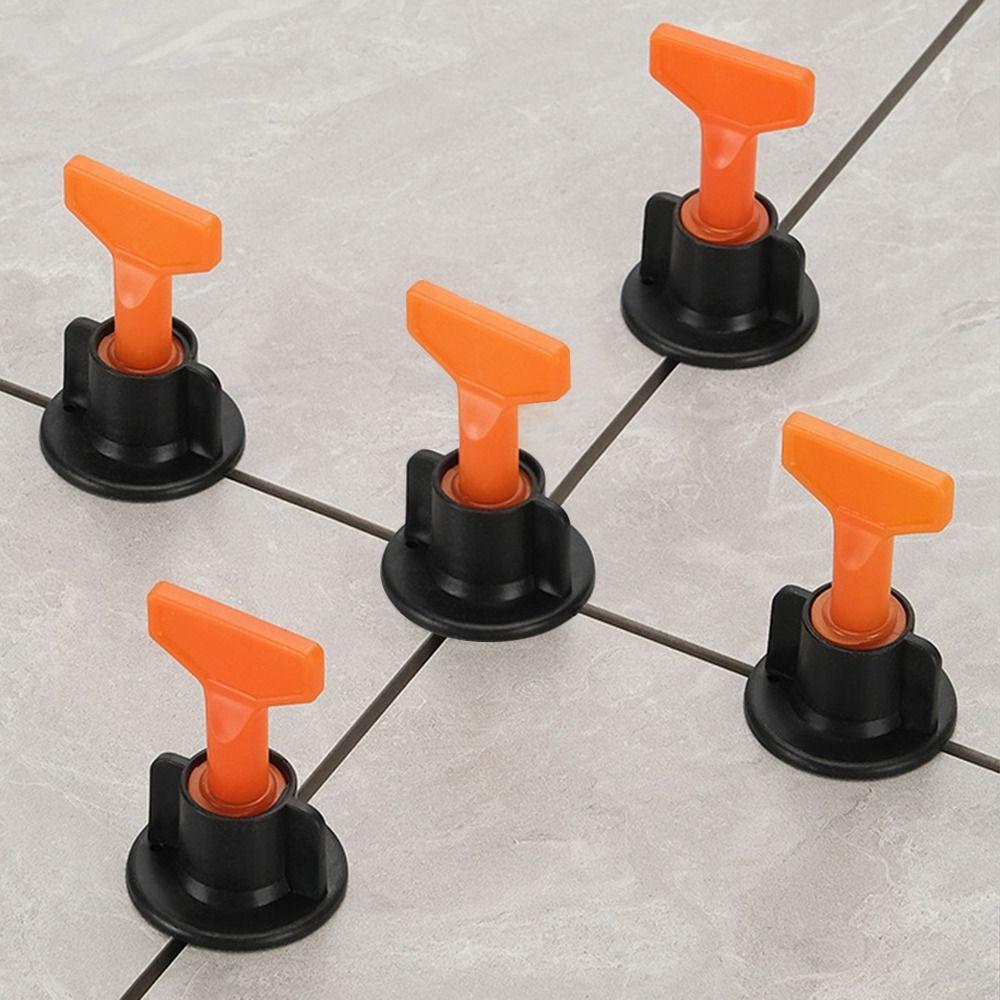 126pcs/151pcs Leveling System Floor Gap Clips Reusable Wedges Tile Tools Tile Spacers Clips