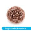 Bola de Limpeza Dessoldagem Ferro de Solda Filtro de Malha Limpeza Bico Ponta Limpador de Fio de Cobre Bola Limpadora Caixa de Escória Metálica Bola de Limpeza