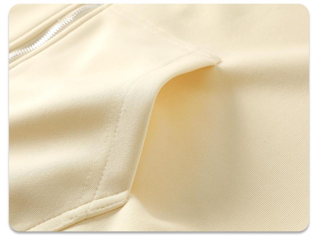 Leichter Cardigan-Hoodie mit doppeltem Reißverschluss für Herren - Vielseitig einfarbig, Trendiger Amerikanischer Stil für Frühling/Herbst, Unisex.