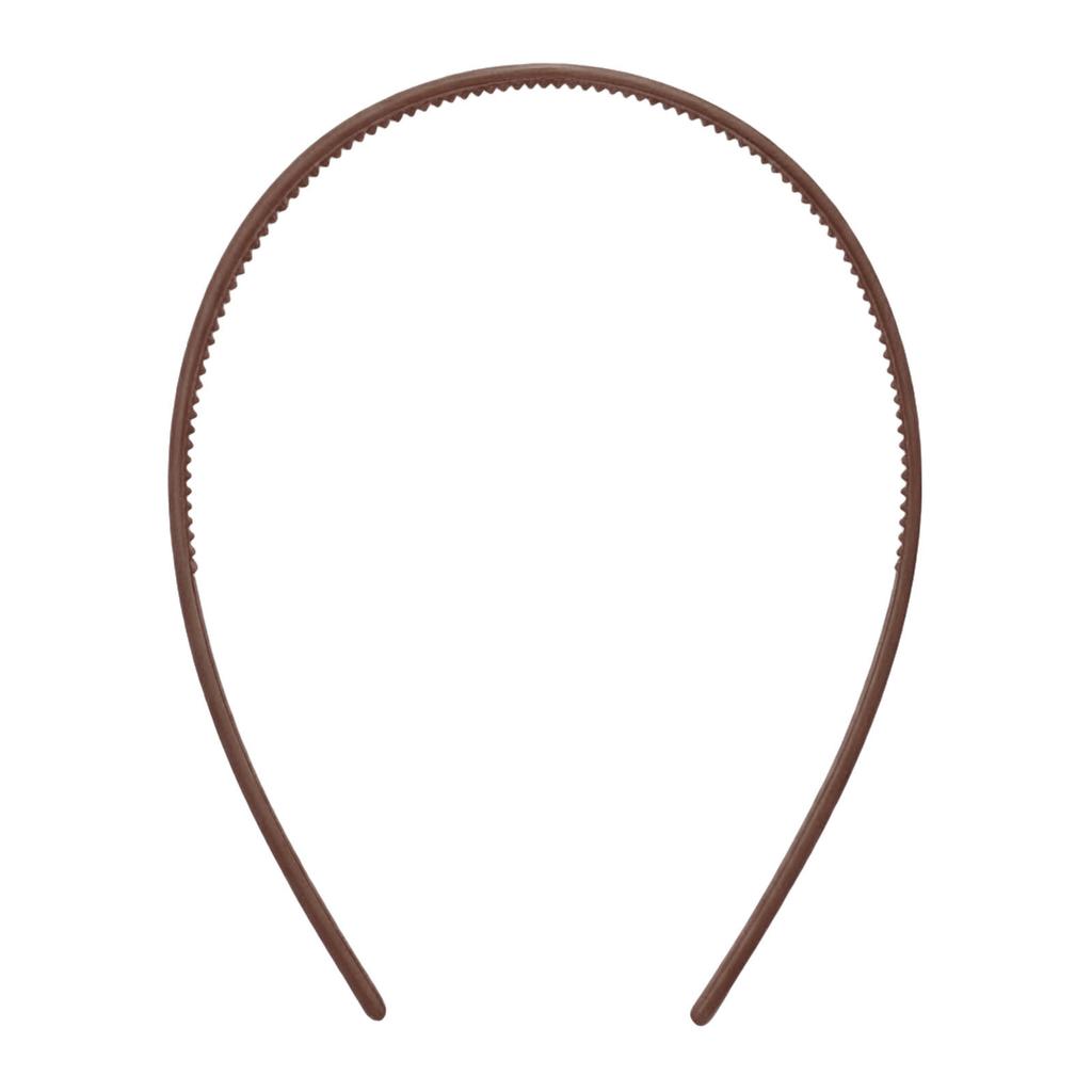 Hair Hoop Matte Headband Women Pure Color Simple Elegant Hairband Hair Accessory for Holiday Party Dating 0.5cm