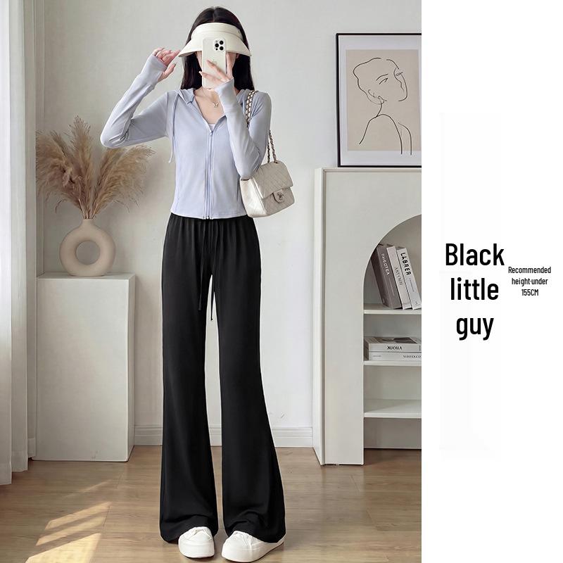 Petite Women's 2025 Slimming High-Waisted Micro-Flared Long Pants