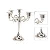5 Arm Candlestick Holder Iron Retro Decorative Candle Holder Centerpiece for Home  
