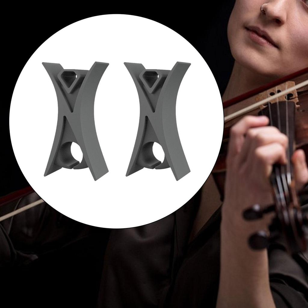 2 Pieces Violin Bow Stopper for Beginner Musical Instrument Accessories,Easy to Use,Lightweight