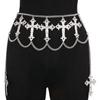 Cross Waist Chain Waist Jewelry High-Grade Waist Jewelry Versatile Temperament Cool Hot Girl Personality Body Chain