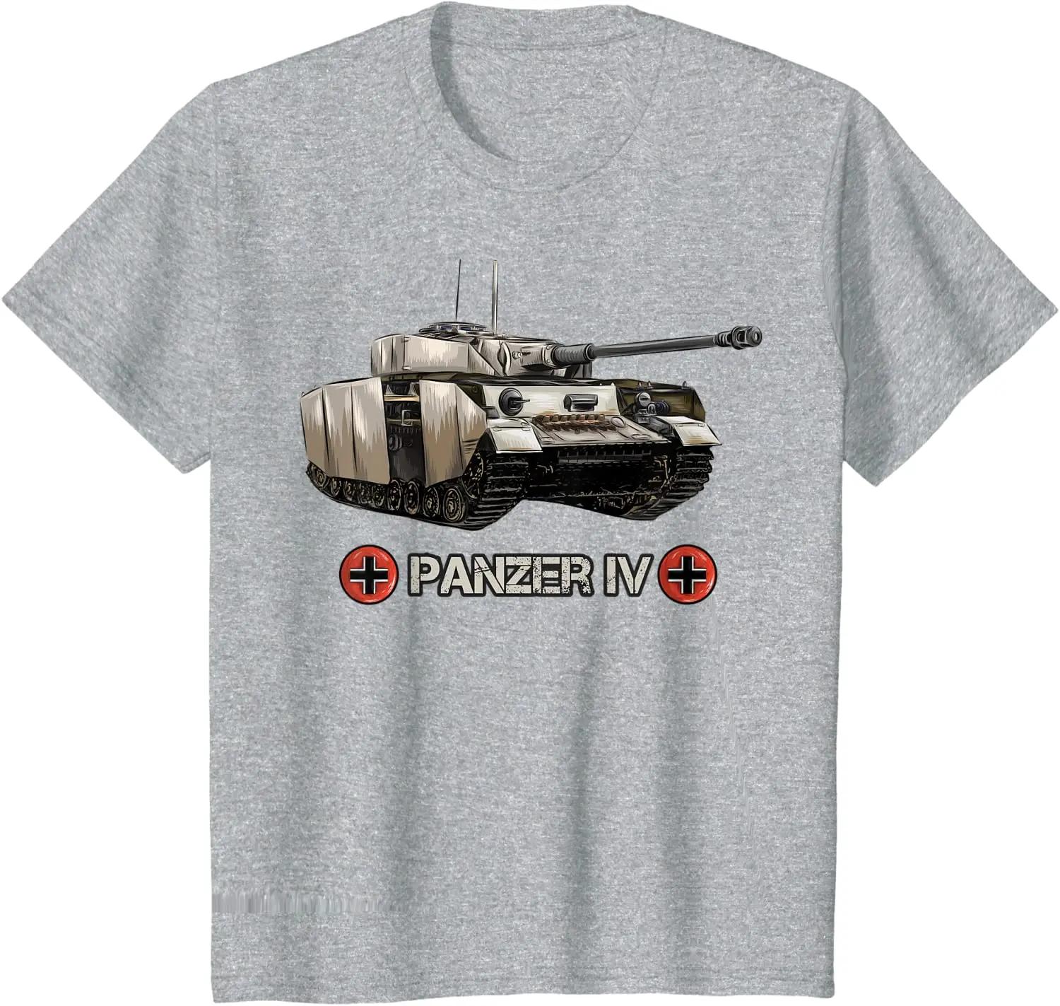 Panzerkampfwagen IV WWII German Panzer IV Medium Tank TShirt Summer Cotton ONeck Short Sleeve Mens T Shirt New S3XL S