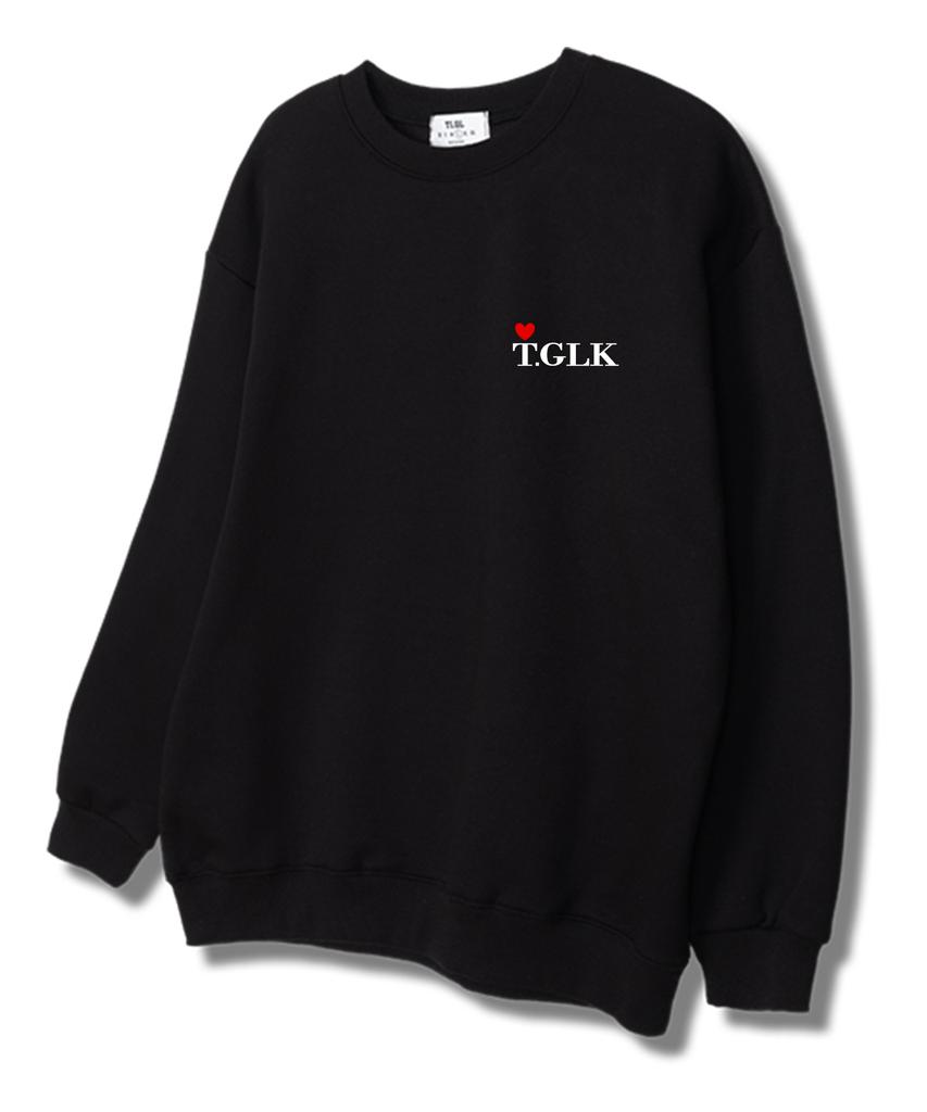 TI.GLAKE Rushmore Sweatshirt Black [Fleece Lining]