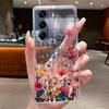 Phone Case For Tecno Camon 40 Pro Casing CM5 CM6 CM7 Clear Luxury Butterfly Flower Soft TPU Cover For Camon 40 40Pro 4G 5G Case