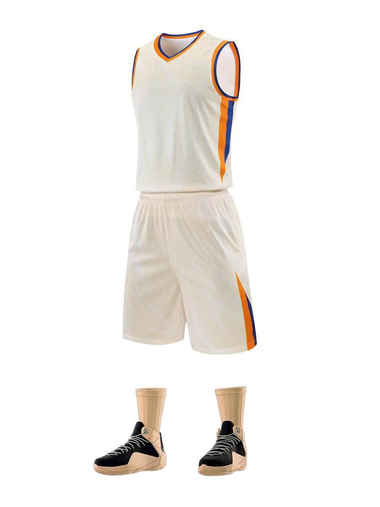 Custom Quick-Dry Basketball Uniform Set for Men & Women - Training & Competition