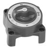 Battery Switch 4 Position 38in16 Terminal IP66 Waterproof for Motorhomes 32V 350ABlack
