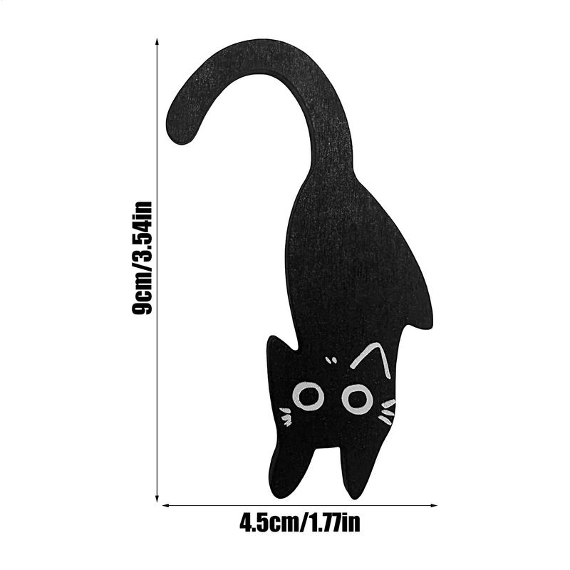Cat Shape Plant Pot Hanger Outdoor Flowerpot Decoration Hangable Whimsical Cat Pot Hanger for Yard Lawn Patio Balcony Home Vase