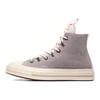 Converse Chuck 70 Utility Round-toe Lace-up Abrasion Absorbing High Top Canvas Shoes Women's Grey