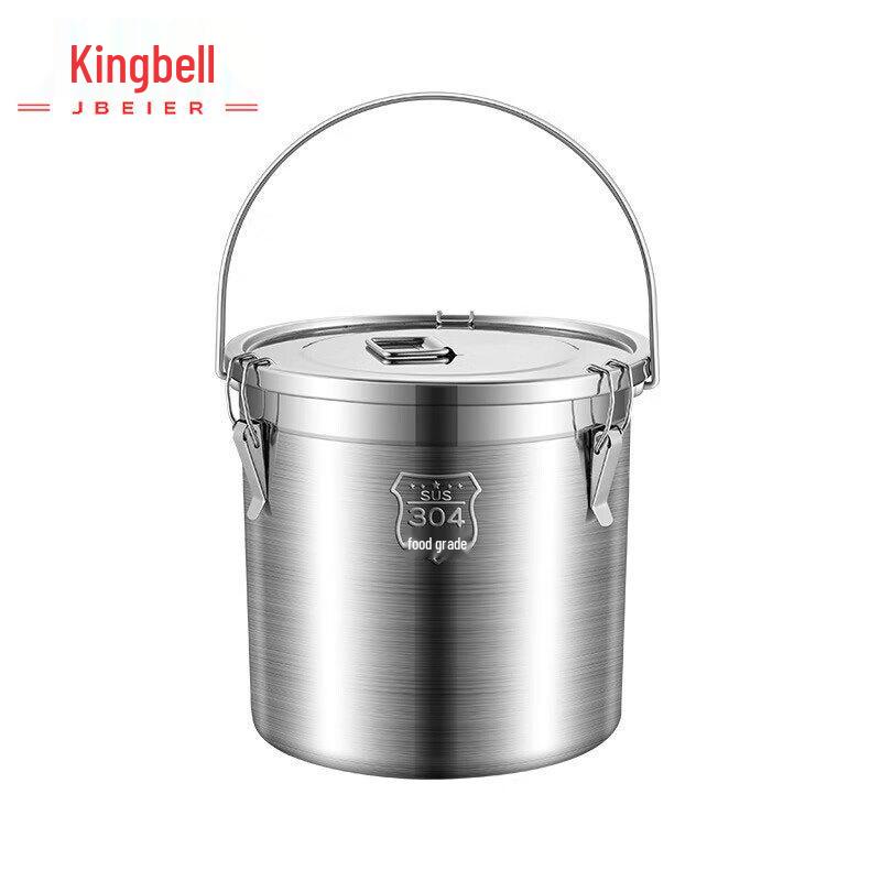 Jing Beier 304 Stainless Steel Sealed Food Delivery Bucket with Lid