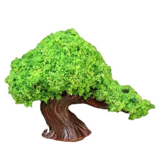 Model Trees Micro Landscape Ornaments Mini Artificial Trees for Moss Micro-Landscapes And Potted Plants Realistic Resin Craft Decorations for Home