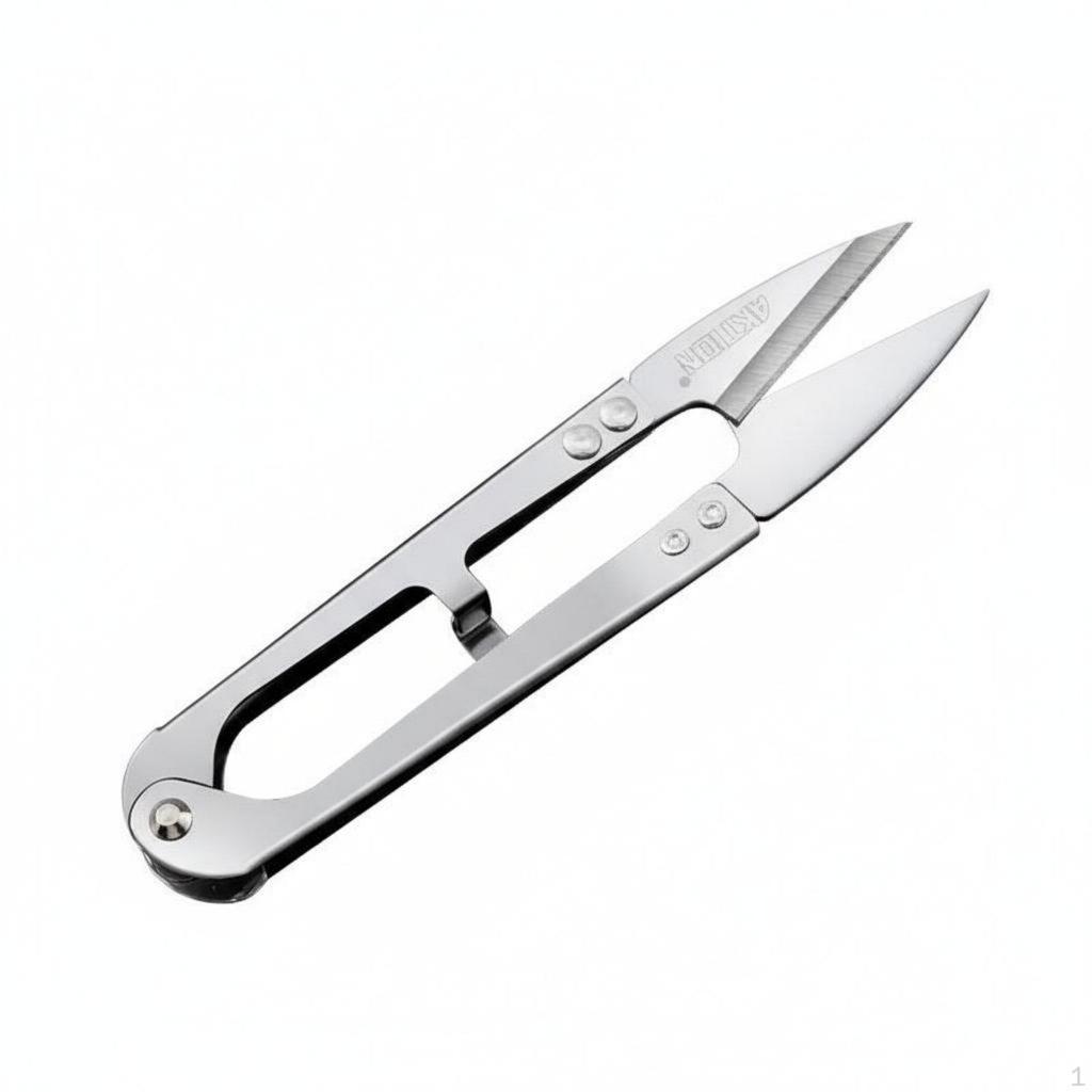 Stainless Steel Yarn Scissors Pointed Tip Embroidery RustResistant Sewing Thread Clippers