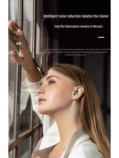 X55 Cross-Border Bluetooth Bone Conduction Earphones: True Wireless, High-End Comfort, Long Battery Life