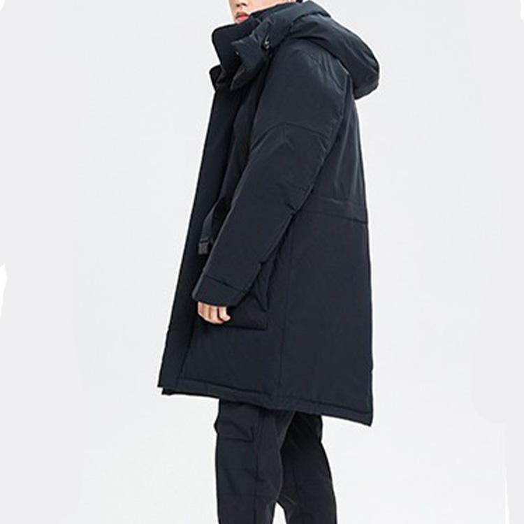 Li Ning Warm Windproof Durable Breathable Down Jacket Men Jackets Black LYMP003-1