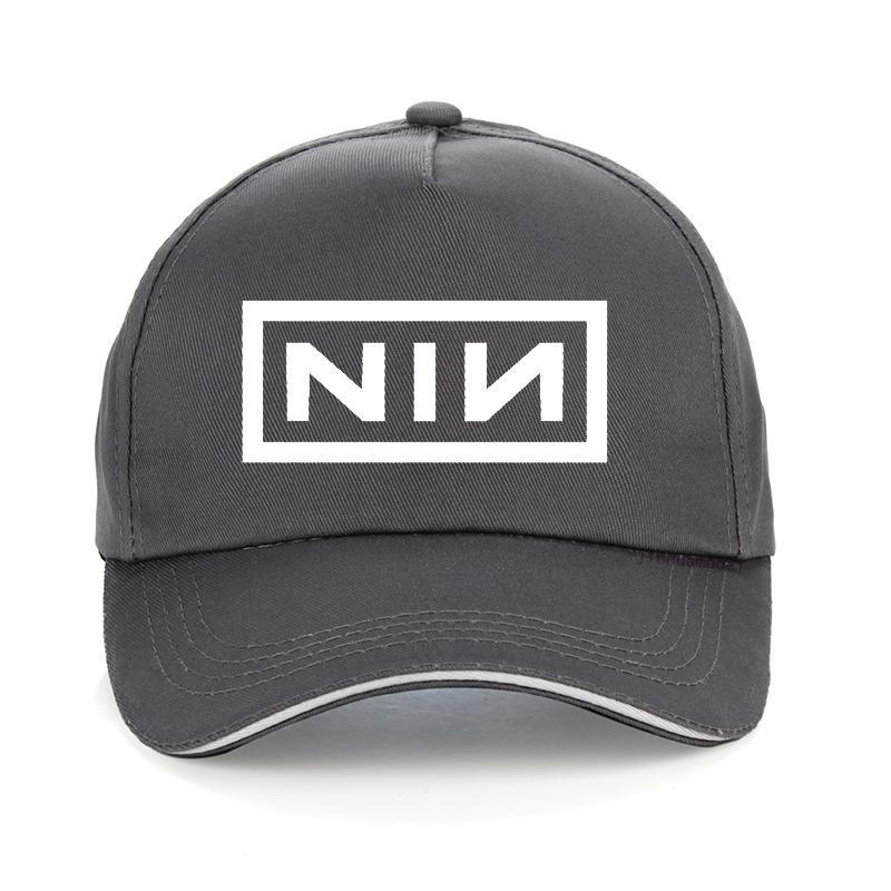 Summer Fashion Visor For Men Women Baseball Caps Print Nine Inch Nails Rock Band Hat Unisex Bone Adjustable Snapback Hats Gorras