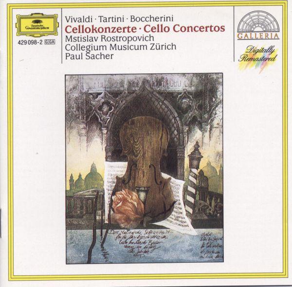 

CD ROSTROPOVICH, MSISTISLAV - Vivaldi/Boccherini: Concertos 4290982 Deutsche Grammo 1989 Germany Classical Used
