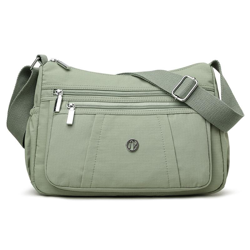 

Сумка на одне плече, Простий та модний рюкзак, Багатофункціональна для подорожей, Маленька квадратна сумка з кількома відділеннями зелений