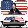 Flag R-Rafe CameronS Sun Visor Reusable Aluminum Foil Car Windshield Sun Visor UV Protector Heat Insulation Cover Shade