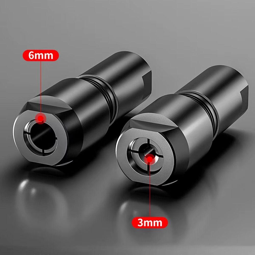 1 ks Na přímou brusku Úhlové brusky Nástavec 6/3mm Adaptér Sklíčidlo Pro úhlovou brusku typu 100