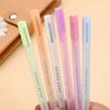 Bâton de colle solide type stylo Couleur bonbon Séchage rapide Stylo à main Bâton de colle haute viscosité Pour enfants École Étudiants créatifs Fournitures de papeterie Stylos