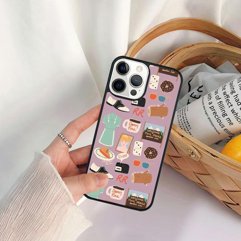 Welcome To Twin Peaks Phone Case For iPhone 17 Air 16 15 14 11 12 13 Pro  MAX Plus coque Cover Shell