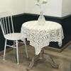 Spitzen-Tischdecke im Vintage-Stil Dekoration für Teeparty Tischdecke Durchbrochene Stickerei Textil Tischabdeckungen für Partys Hochzeiten Esstischabdeckung