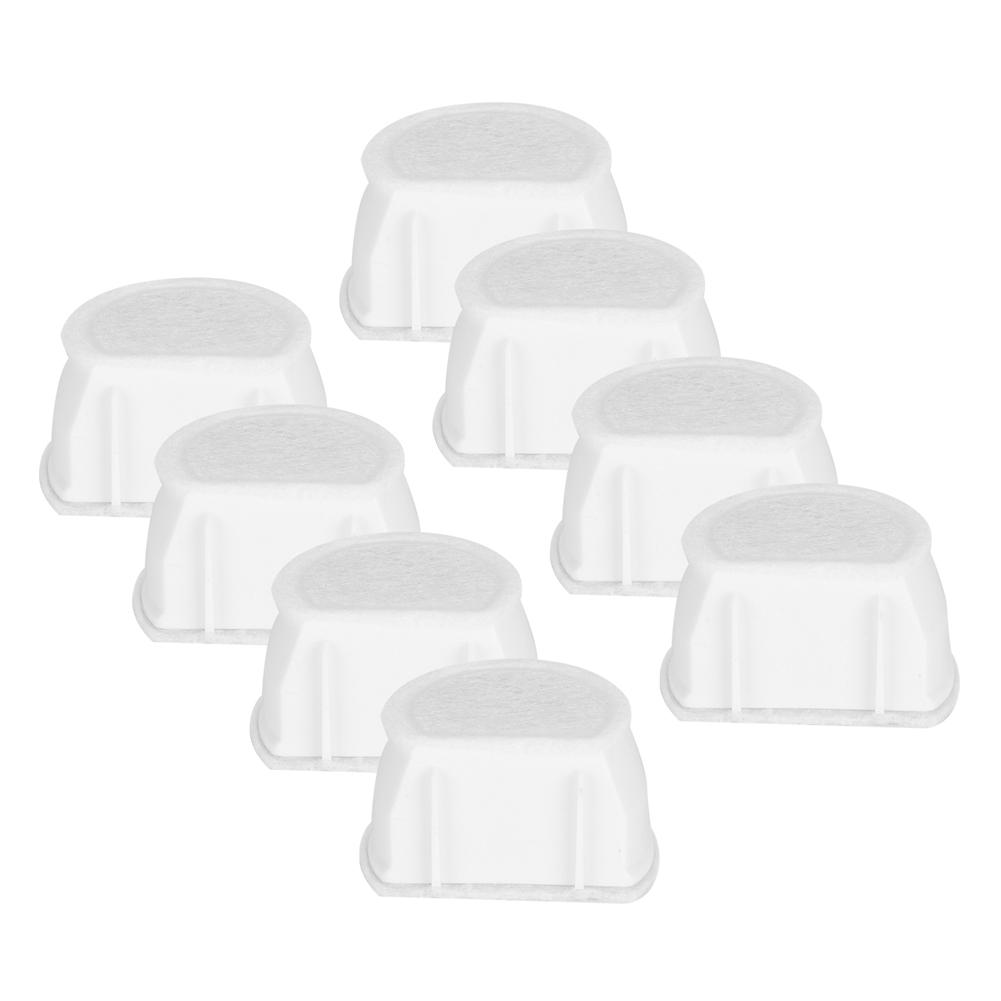 8 STÜCKE Haustier Wasserspender Aktivkohlefilter Kern Ersatz Zubehör Keine Verformung