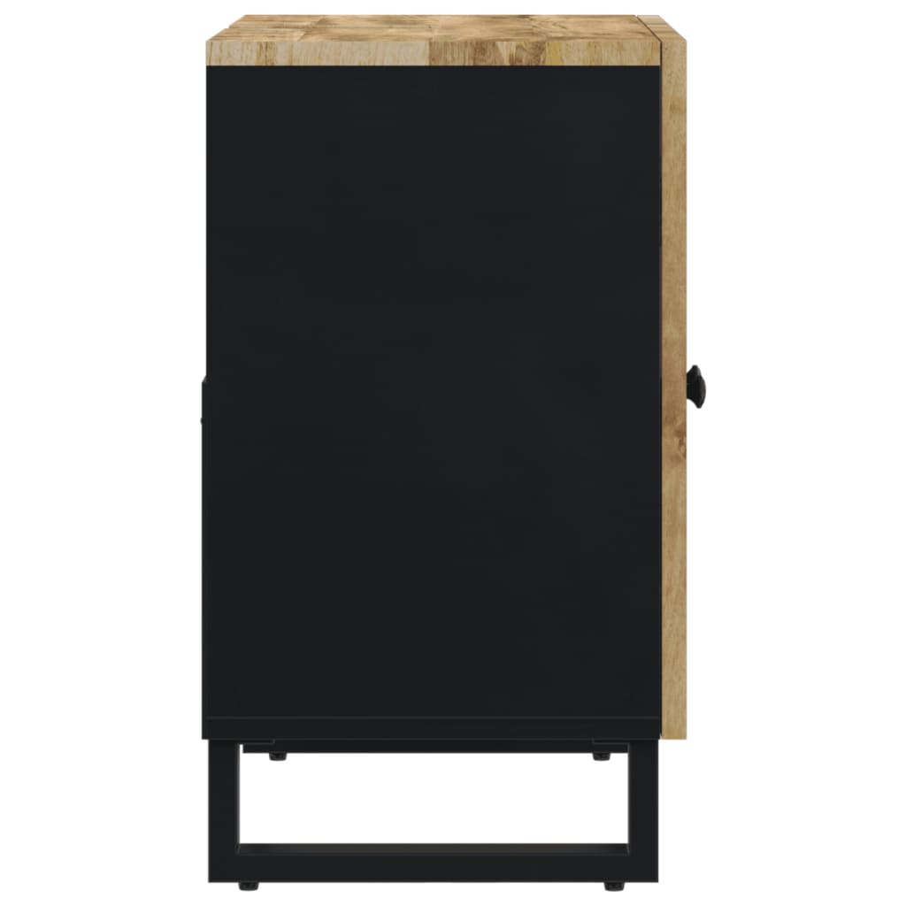 Vidaxl Mobile Lavabo, 62X33X58 Cm, Mango E Materiale a Base di Legno