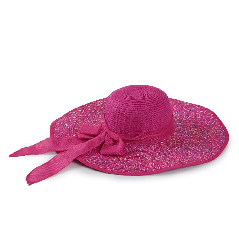 Женская летняя соломенная шляпа крючком