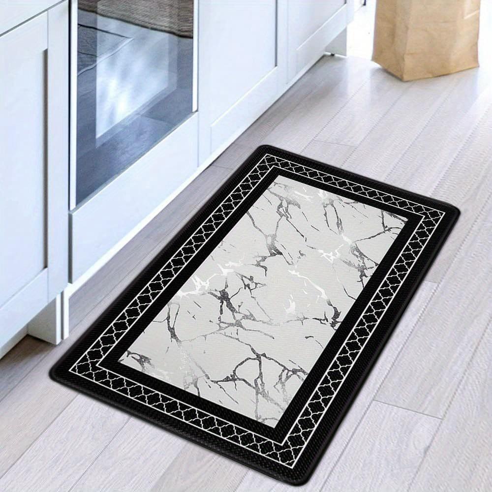 1PC Tile Pattern Kitchen Rug Non-Slip Door Mats Pop design Bathroom Rug Bath Mat Carpet for Home Sink Laundry Decor