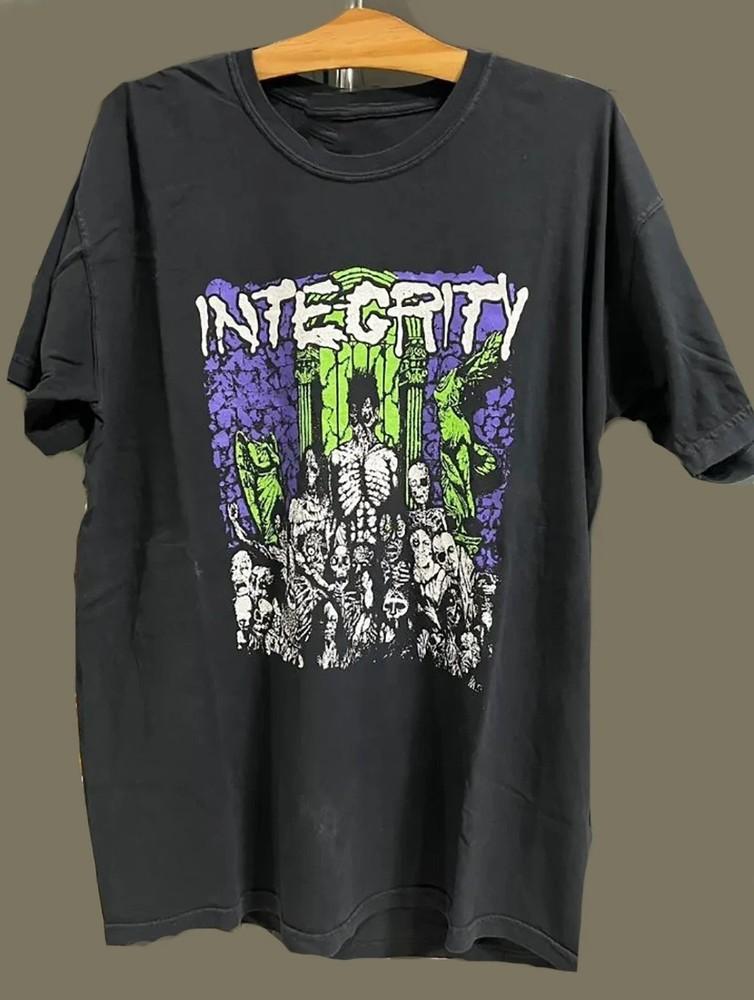 Vintage Integrity Band To Die For Cotton Black S-5XL Shirt Unisex T-Shirt S
