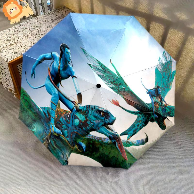 1PC Avatar:Automatic Umbrella - Suitable Travel Outdoor Portable Umbrella Birthday Gift Daily Essentials