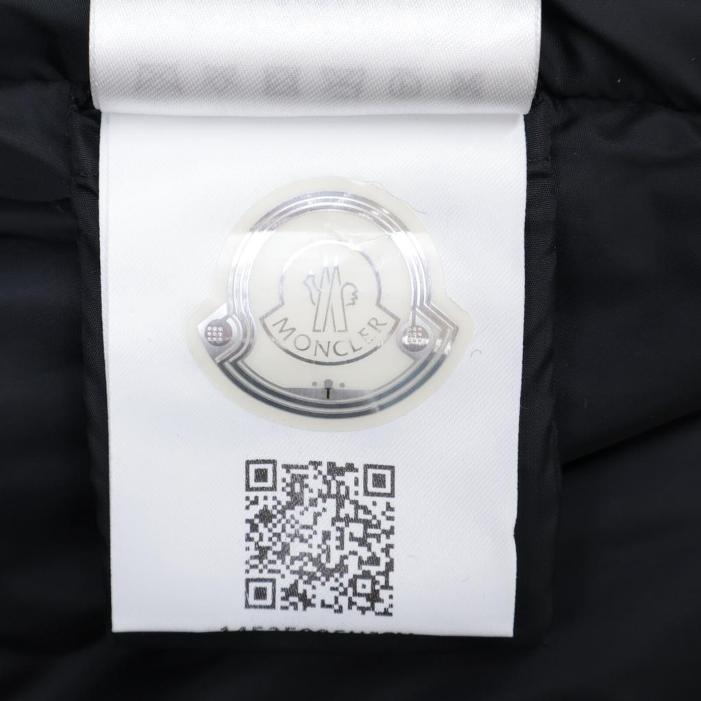 Moncler 2021 ELEUSINE Lamé Tweed Fringe Design Hooded Jacket Jacket 0 Black X whiteUsed