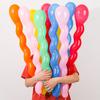 50~200pcs Spiral Balloons Twist Spiraal Latex Balloon Colorful Vibrant Unique Wedding Happy Birthday Holiday DIY Decorations TMZ
