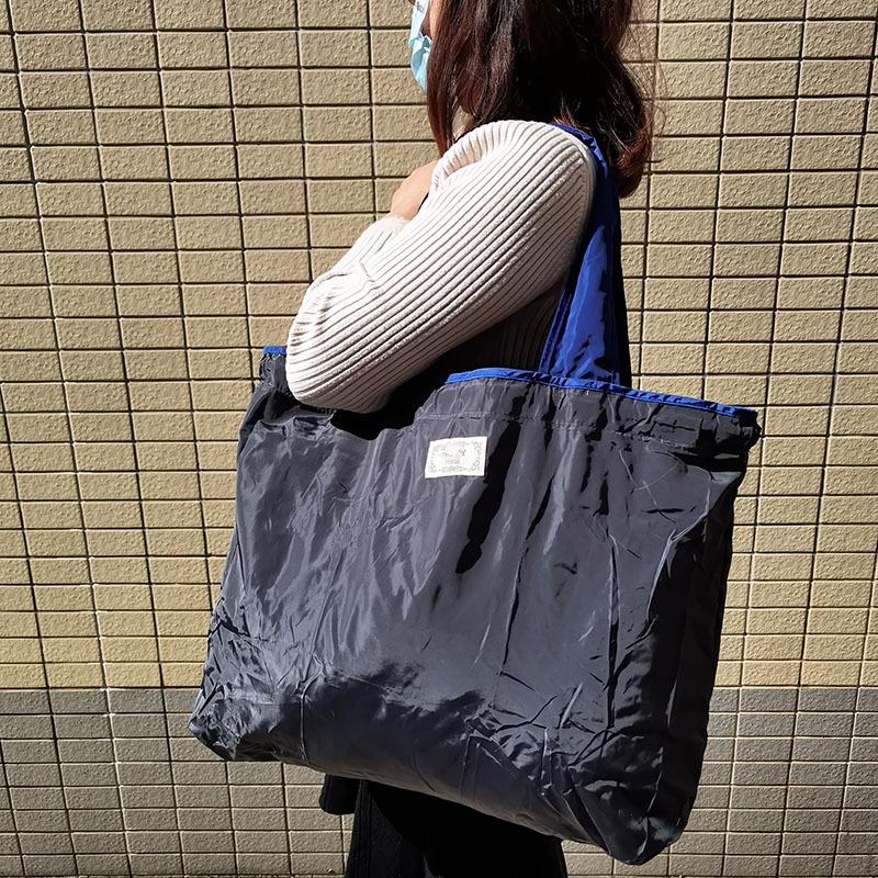 Waterdichte Opvouwbare Boodschappentas - Grote Capaciteit, Milieuvriendelijke Tas met Trekkoord