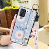 Lanyard Soft case Phone Case For Nokia G100 Oil Painting Waterproof Anti-dust Wristband Shockproof Durable Kickstand