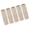 5Pcs Welding Torch Nozzle Anti Stick Coating Protective Welder Nozzle Replacement 500A