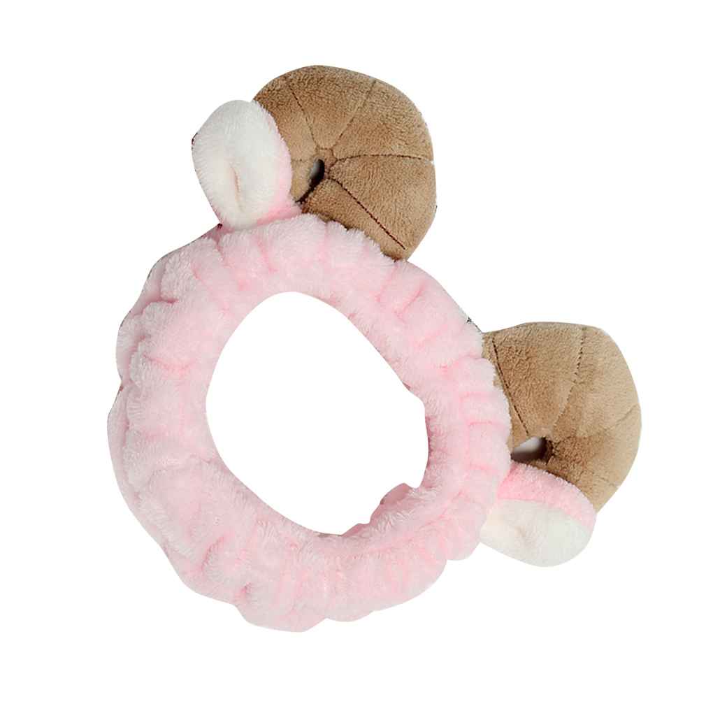 Women Cute Ears Elastic Headband Comfortable Wash Face Hair Holder Hairbands