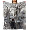 Shy Mothman Throw Blanket Vintage christmas gifts Blankets For Bed Tourist Blankets