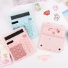 Colorful Solar-Powered Dual Office & Student Calculator