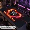 Large Mouse Padracing Club De Lens Custom Name Text Personalized Desk Mat Non Slip Gaming Pad