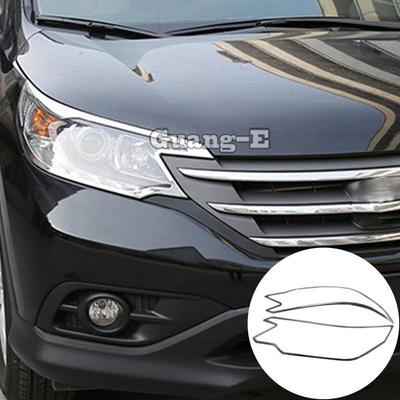 Pentru Honda CRV CR-V 2012 2013 2014 2015 2016 Mașină Lampă Față Capotă Cadru Ornament Stick ABS Cromat Capac Ornament